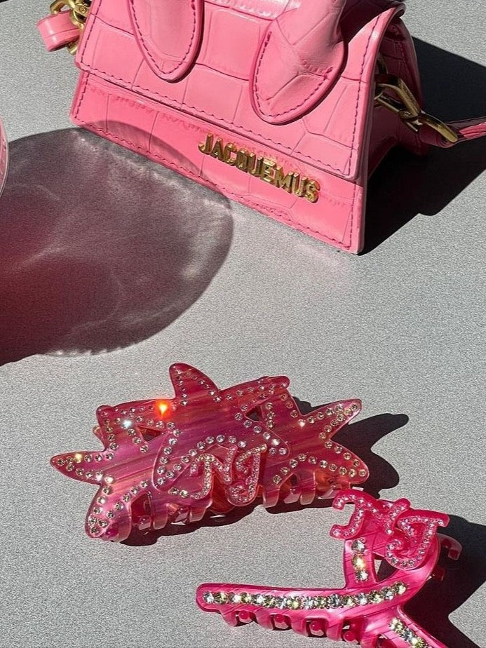 Paulina Crystal Star Claw Clip