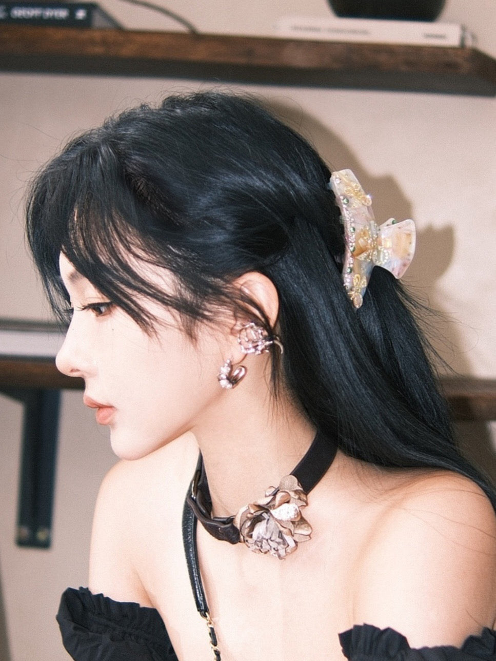 Bella Crystal Claw Clip