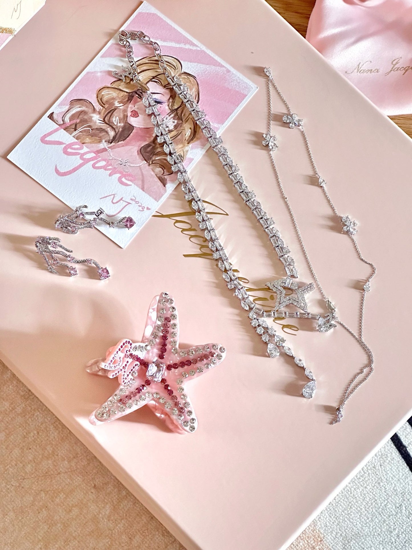 Starfish Story Clip(Pink)