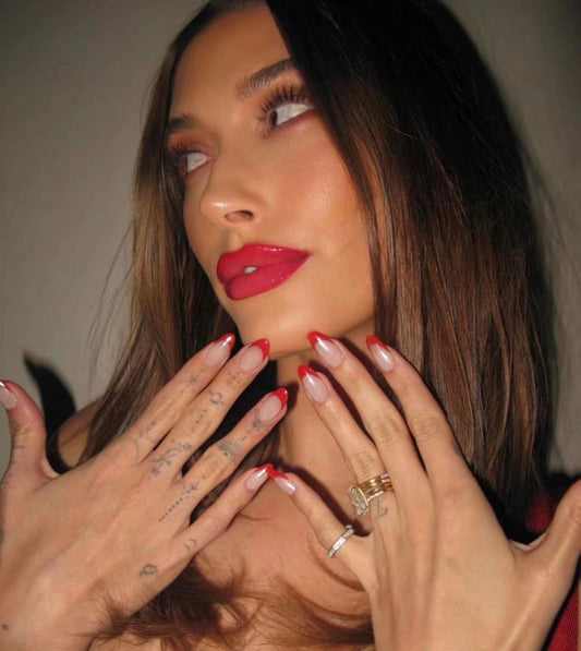 Subtle Red French❤️