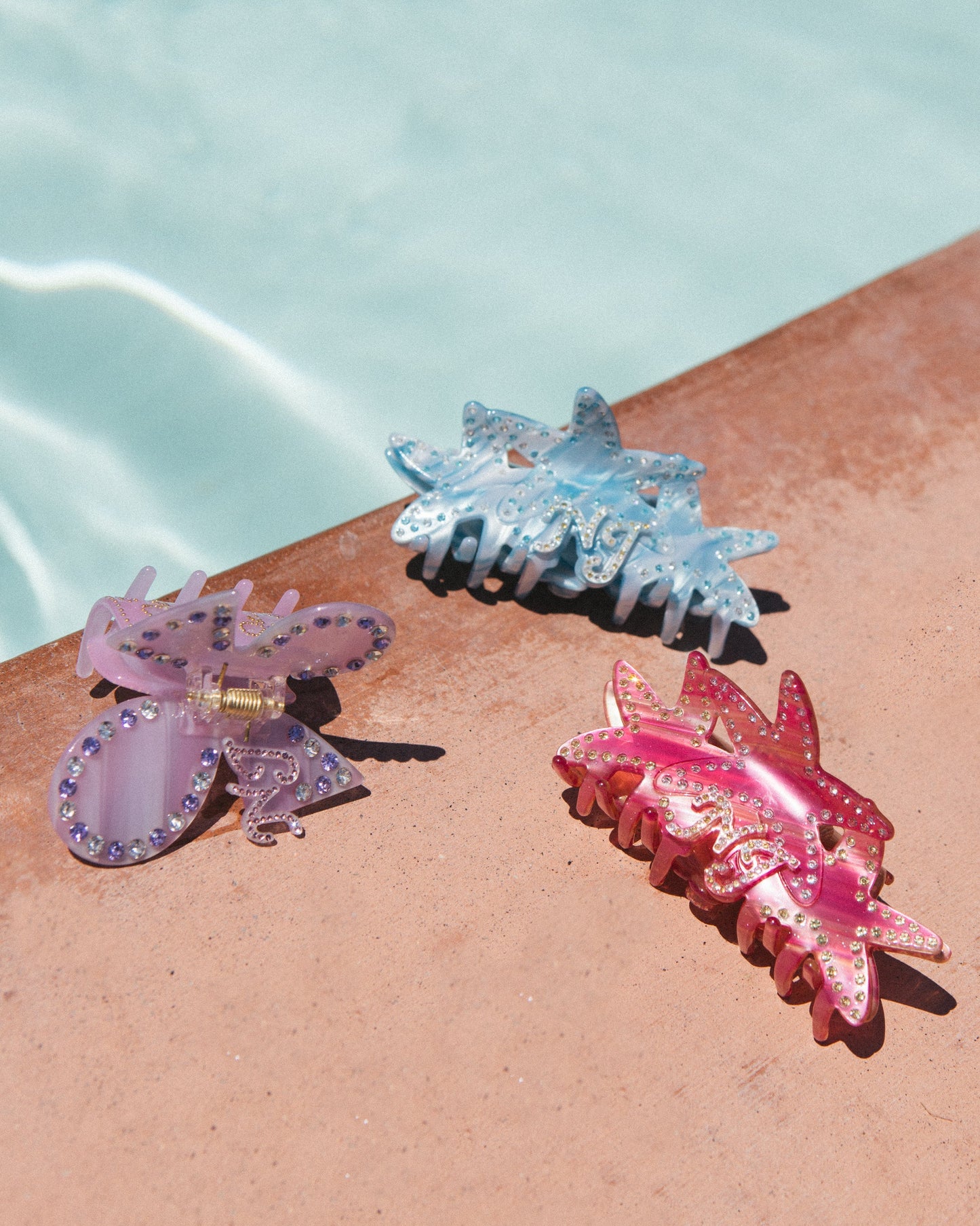 Paulina Crystal Star Claw Clip