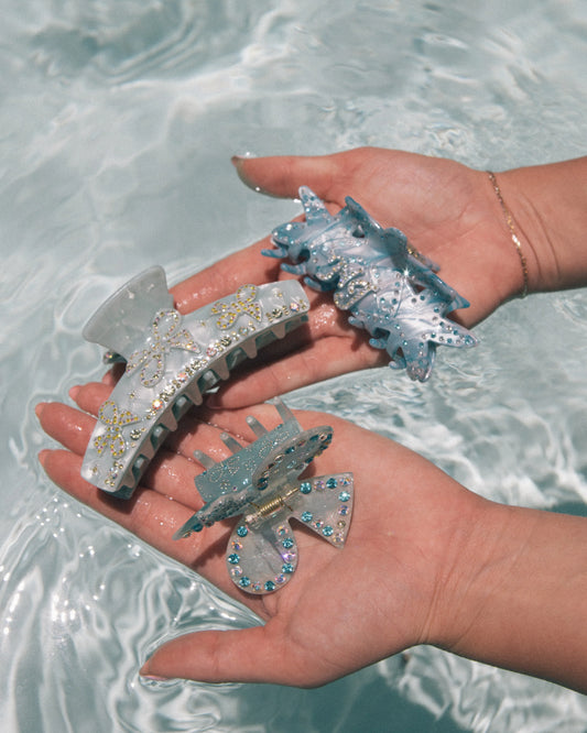 Paulina Crystal Star Claw Clip